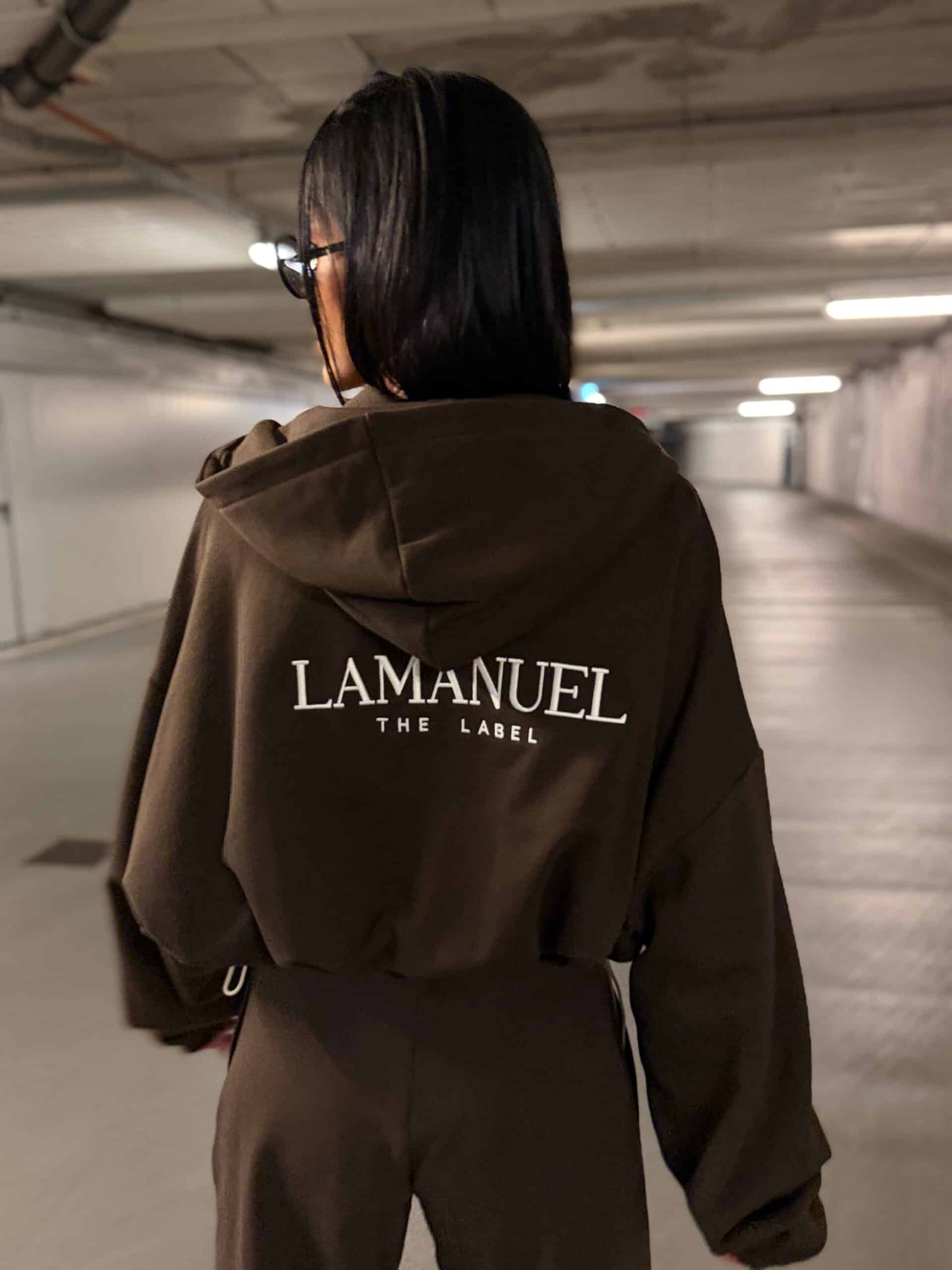 Bluza BASIC czekolada LA MANUEL polska produkcja